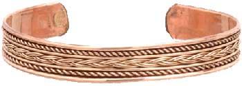 Copper Braided  Bracelet