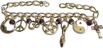 Amethyst Coexist Bracelet