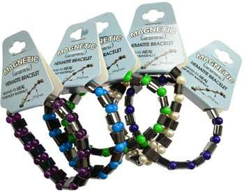 Magnetic Hematite  W- Beads