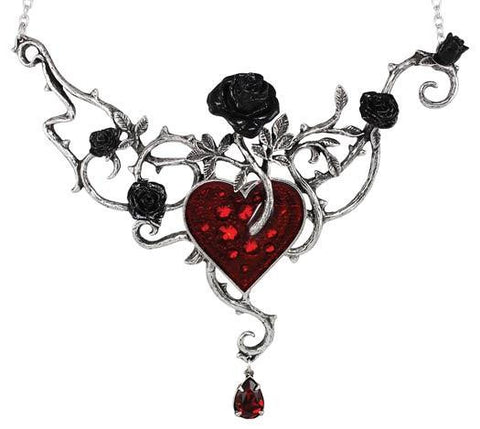 Bed Of Blood Roses Choker