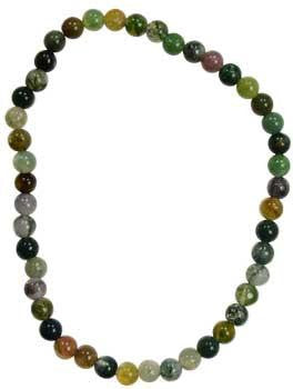 4mm Indian Agate Stretch
