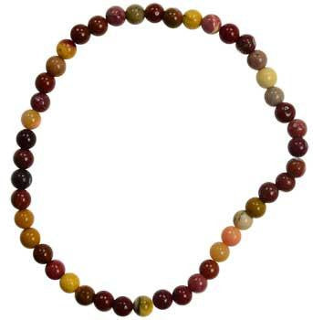 4mm Mookaite Jasper Stretch