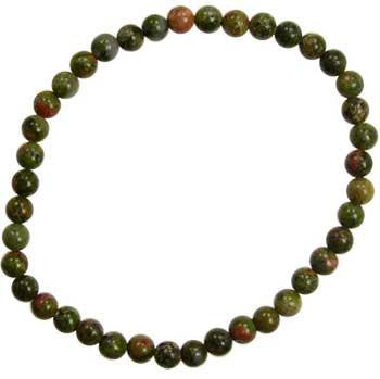 4mm Unakite Stretch