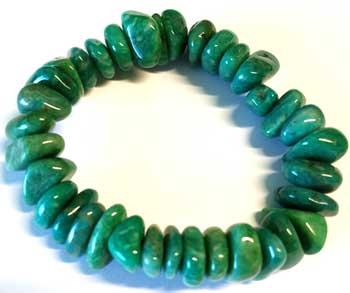Amazonite Gemstone Bracelet Stretch