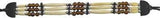 Brown Beaded Bone Choker