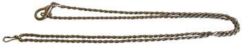 30" Loupe Chain Silvertone
