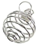 3-4" X 5-8" Silver Plated Coil