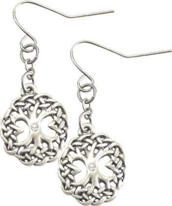 Celtic Tree Earring