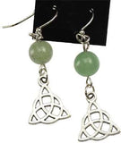 Green Aventurine Triquetra