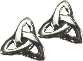 Triquetra Post Earring