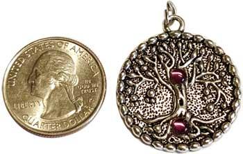 Fairy Tree Amethyst Pewter