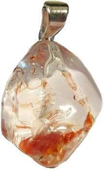 Quartz W- Iron Tumbled