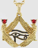 Isis Framed Eye Of Horus