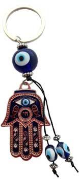 Hand Evil Eye Keychain
