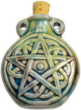 Pentagram Raku  Bottle