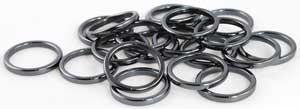 3mm Hematite Rings (20-bag)