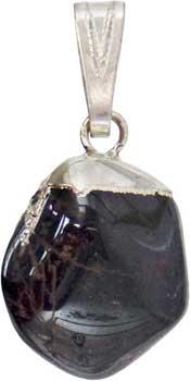 Garnet Tumbled Pendant