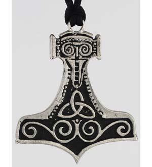 Thor's Hammer W- Celtic Knotwork