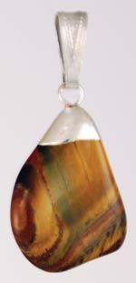 Tiger Eye Tumbled Pendant