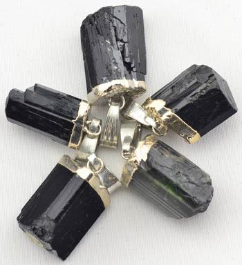 Black Tourmaline Untumbled