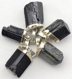 Black Tourmaline Untumbled