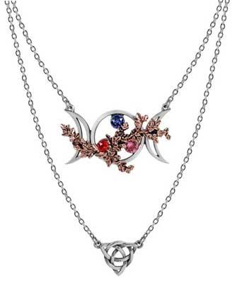 Wiccan Goddess Of Love Necklace