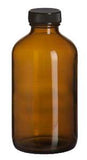 16oz Amber With Cap