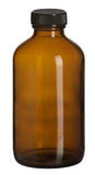 16oz Amber With Cap