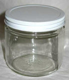 16oz Clear Glass Jar (c)
