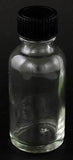 Clear 1oz Glass Bottle & Cap