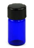 5-8dr Bottles Blue Round