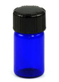 5-8dr Bottles Blue Round