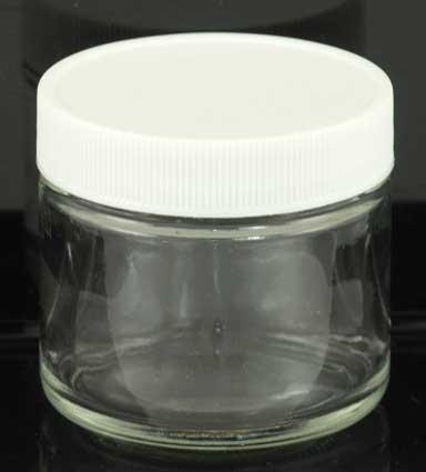 2oz Clear Glass Jar (c)