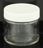 2oz Clear Glass Jar (c)
