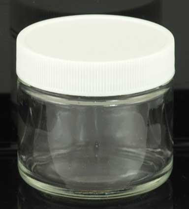 2oz Clear Glass Jar (c)