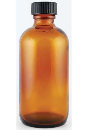 4oz Amber With Cap