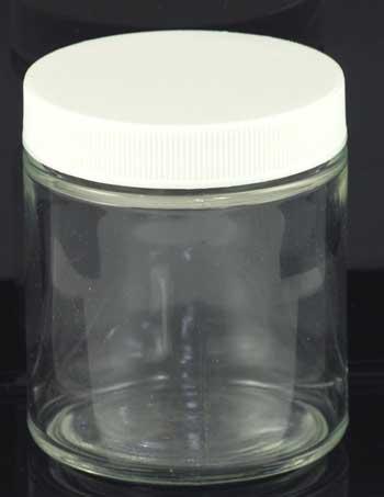 4oz Clear Glass Jar (c)
