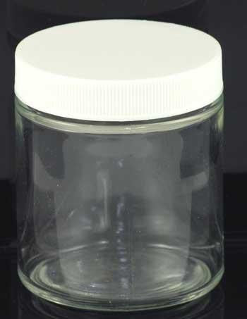 4oz Clear Glass Jar (c)