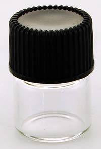5-8dr Clear Round Bottle