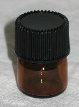 5-8dr Bottle Amber Round
