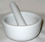 Mortar-pestle White 3"