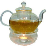 Glass Teapot W- Warmer