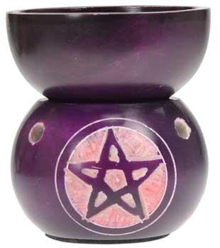 Soapstone Pentagram Diffuser