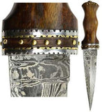 Rosewood Damascus Athame