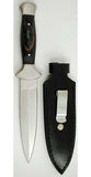 Black Handled Athame 9"