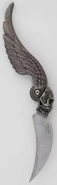 Skull Wing Athame