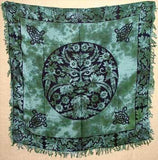 Greenman Altar-tarot Cloth 36" X 36"