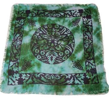 Green Man Altar Cloth 18" X 18"