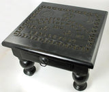 Spirit Board Altar Table W- Drawer 12"sq