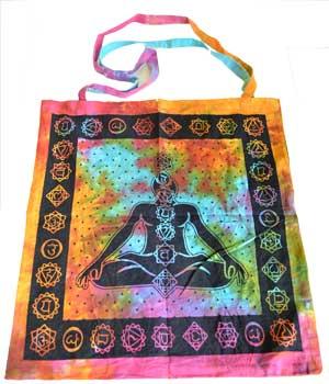 18" X 18" 7 Chakra Tote Bag
